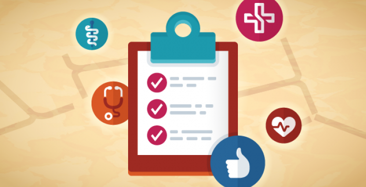 Clipboard checklist