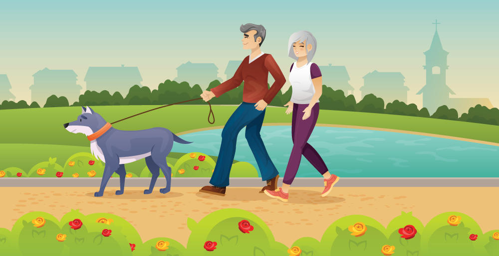 retirees-walking