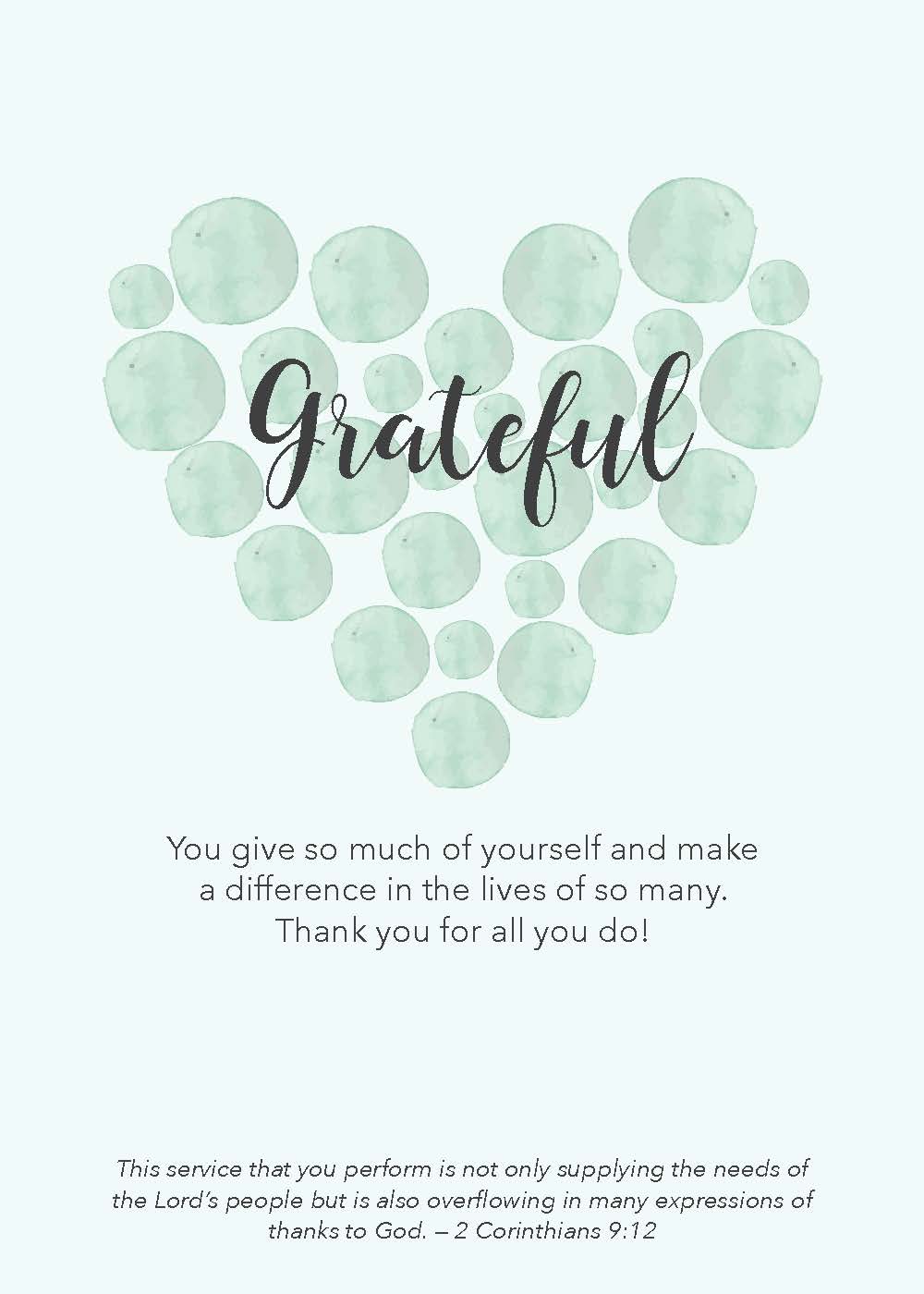 Appreciation Card Appreciation Card