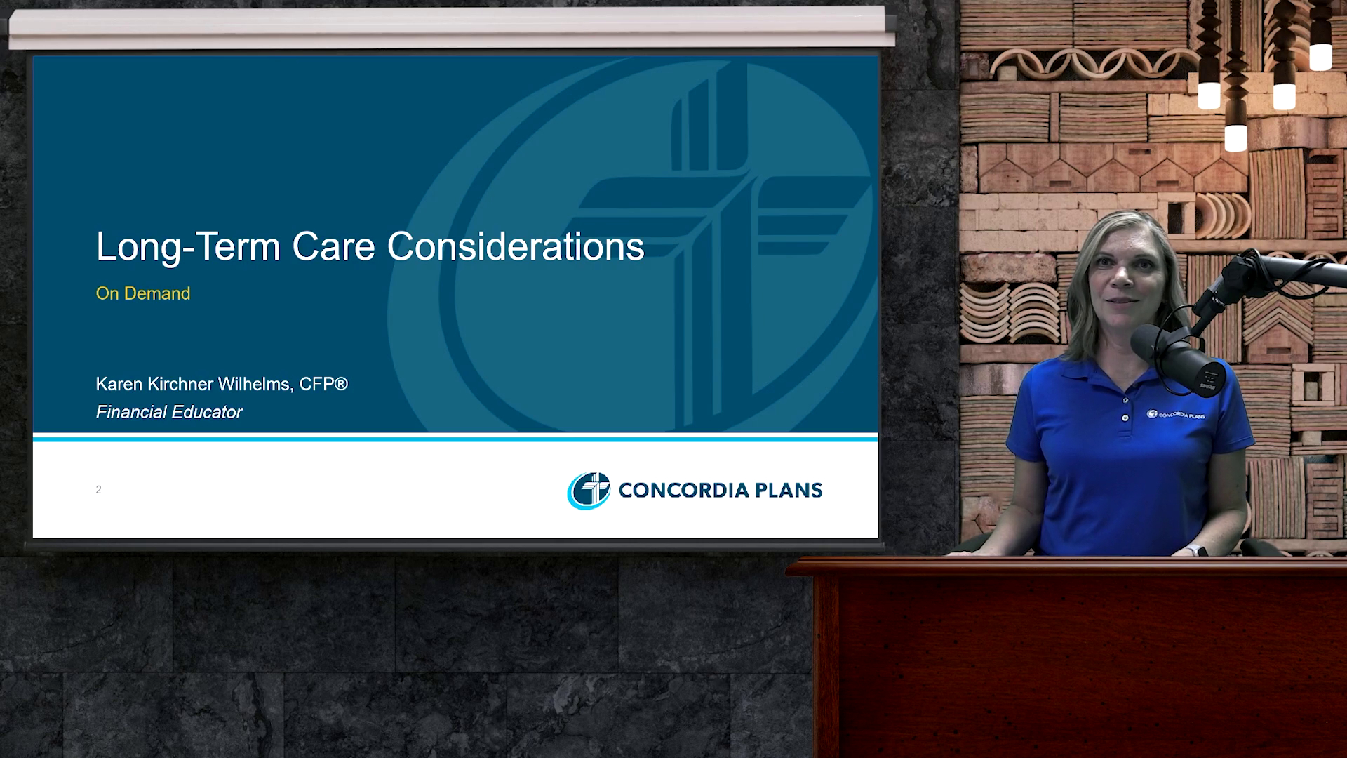 Video Concordia Plan Services